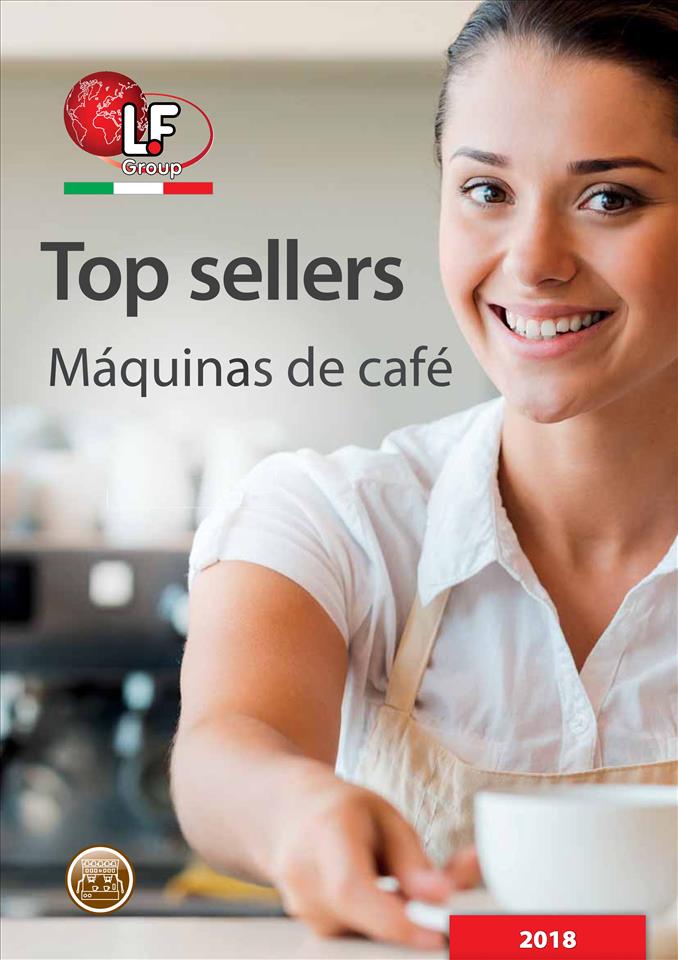 Top sellers - Máquinas de café 01/2018