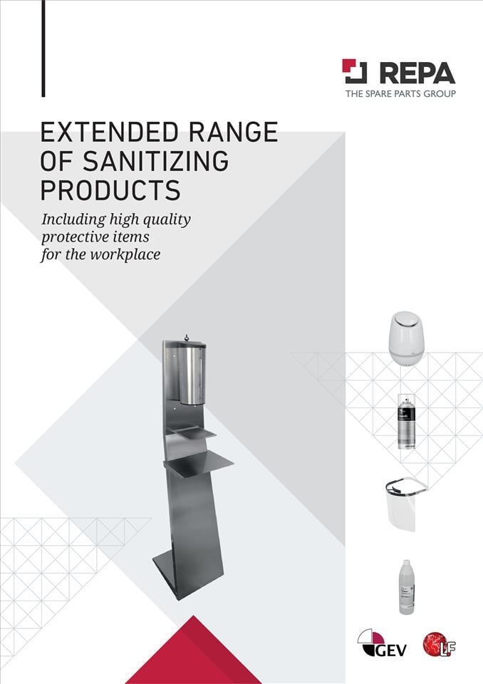 EXTENDED RANGE OF SANITIZING PRODUCTS 11/2020