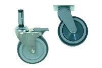 Castors, rollers and accessories