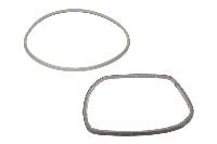 Door gaskets for laundry equipment