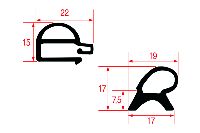 Gaskets for oven door