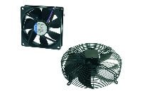 Axial motor fans