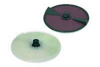 Abrasive discs for potato peeler