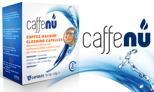 Cápsulas de detergente para máquinas de café tipo Nespresso®